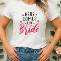 Here Comes The Bride Women's T-Shirt thumb 2