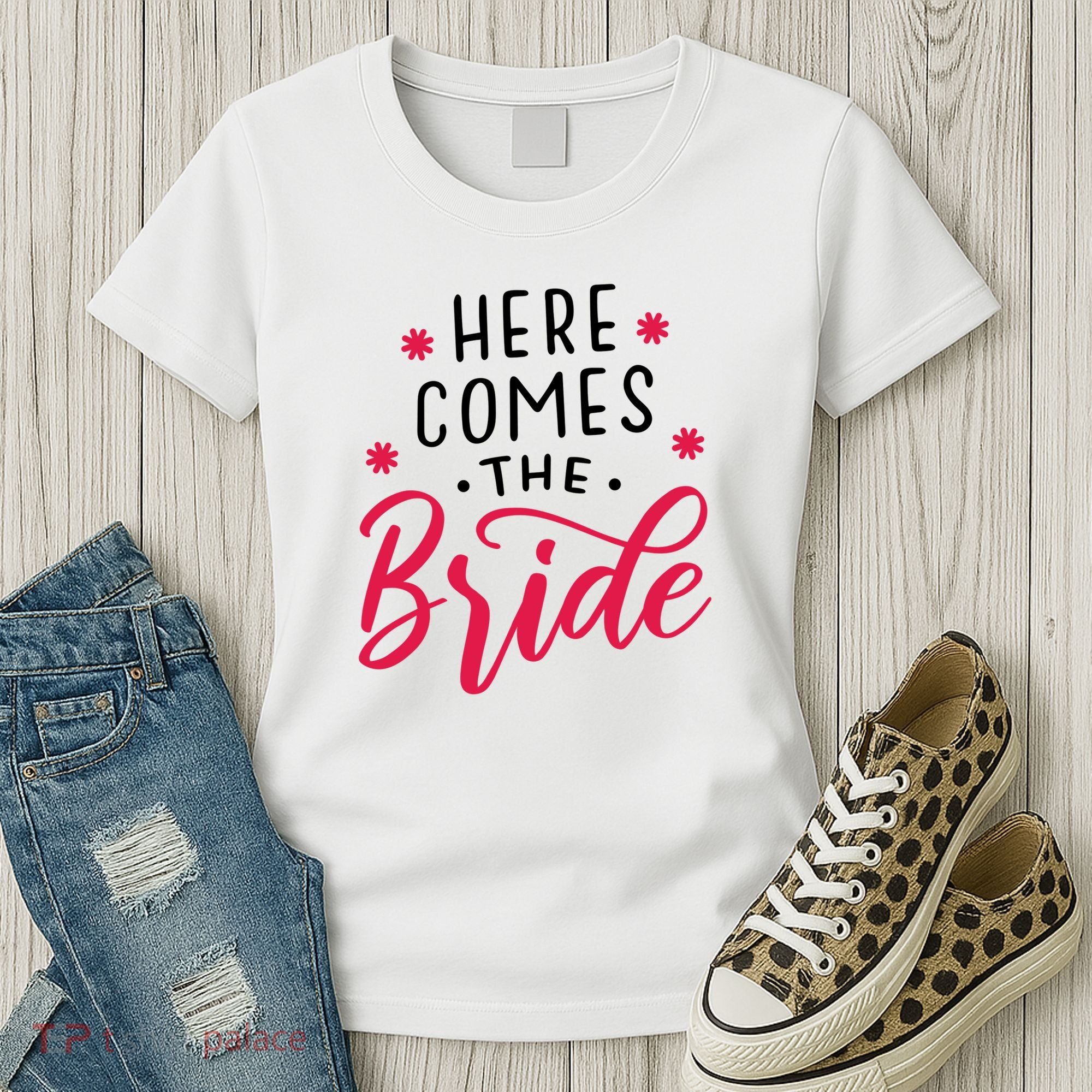 Here Comes The Bride Women's T-Shirt