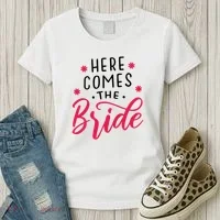 Here Comes The Bride Women's T-Shirt thumb 3