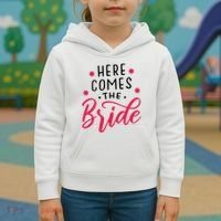 Here Comes The Bride Kids Hoodie thumb 3