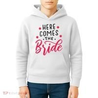 Here Comes The Bride Kids Hoodie thumb 4