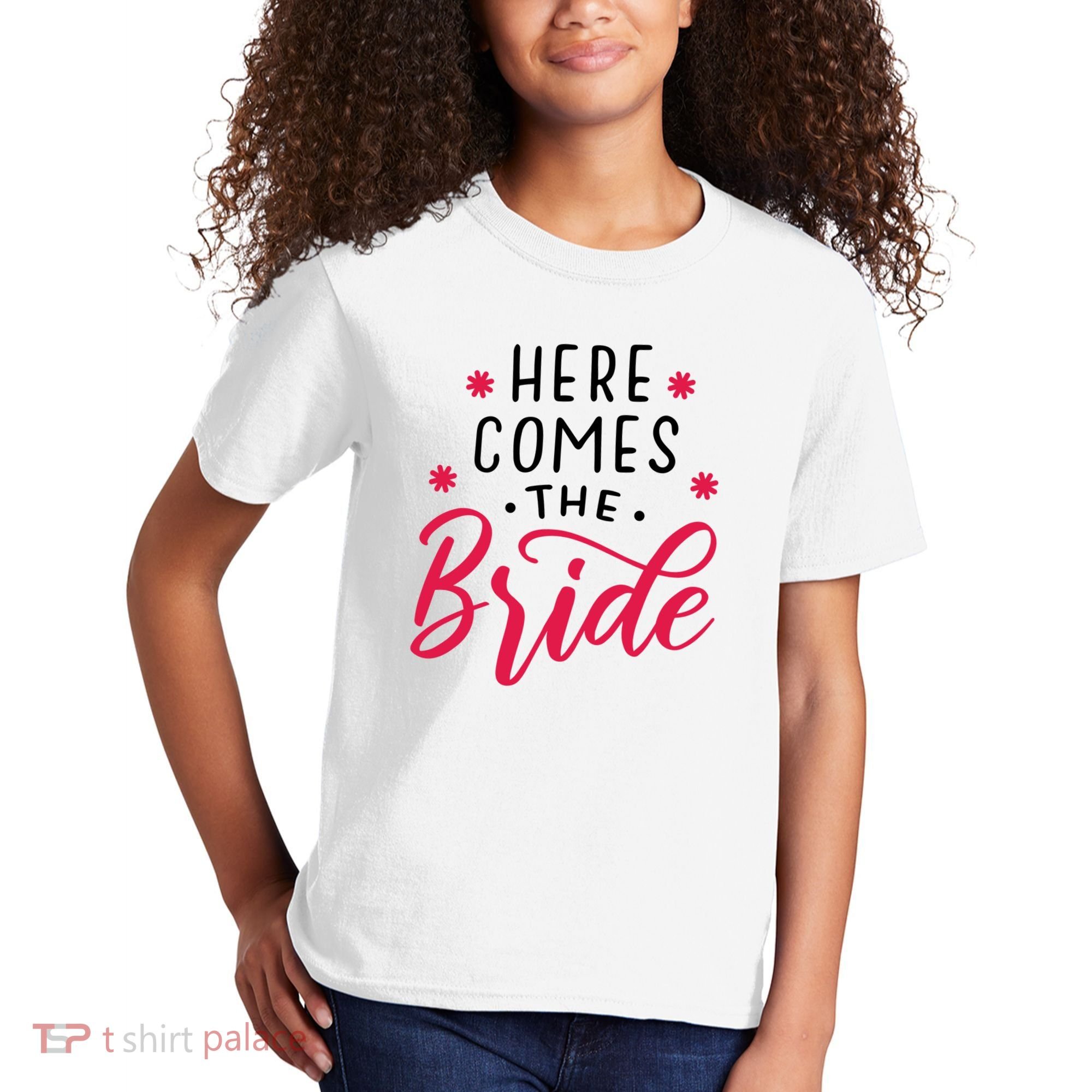 Here Comes The Bride Kids T-Shirt
