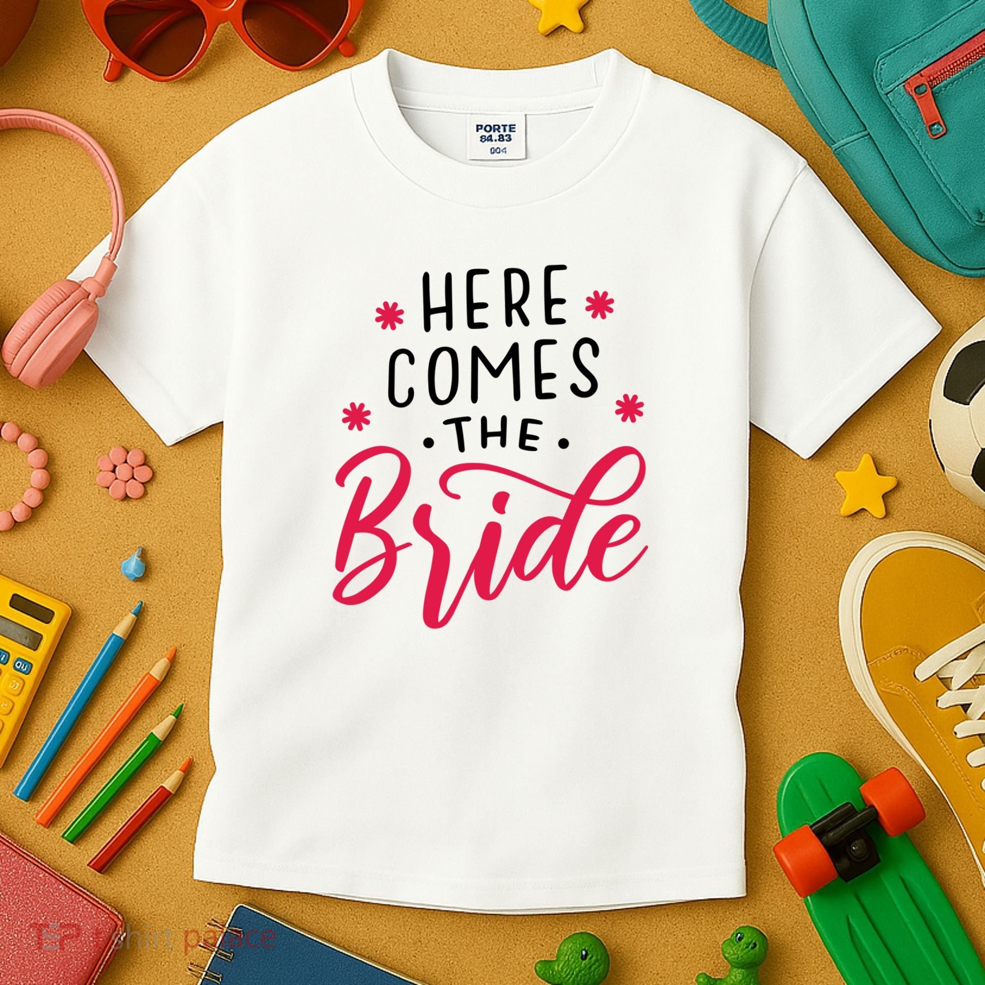 Here Comes The Bride Kids T-Shirt