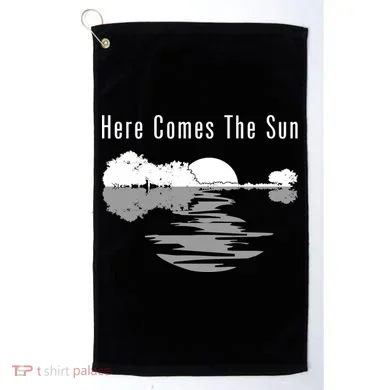 Here Comes The Sun Golf Towel