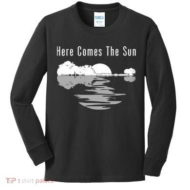 Here Comes The Sun Kids Long Sleeve Shirt
