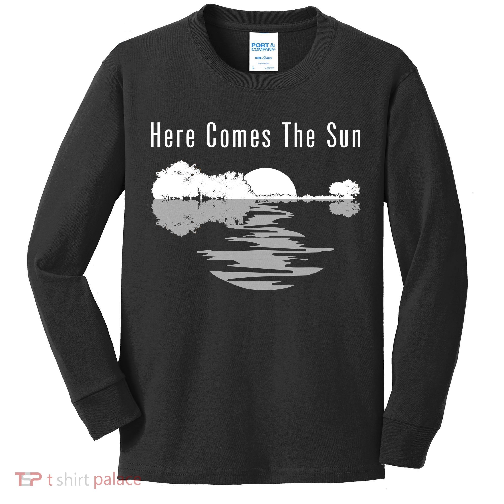 Here Comes The Sun Kids Long Sleeve Shirt
