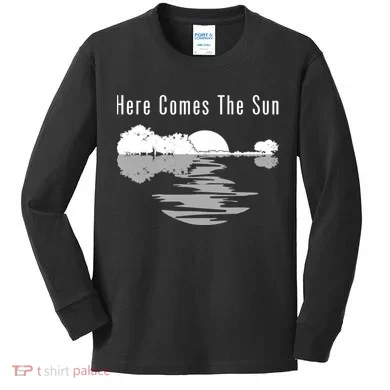 Here Comes The Sun Kids Long Sleeve Shirt