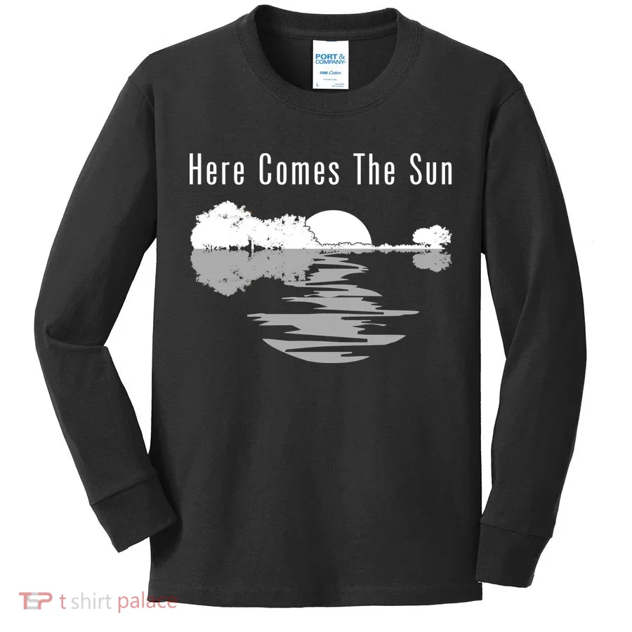 Here Comes The Sun Kids Long Sleeve Shirt