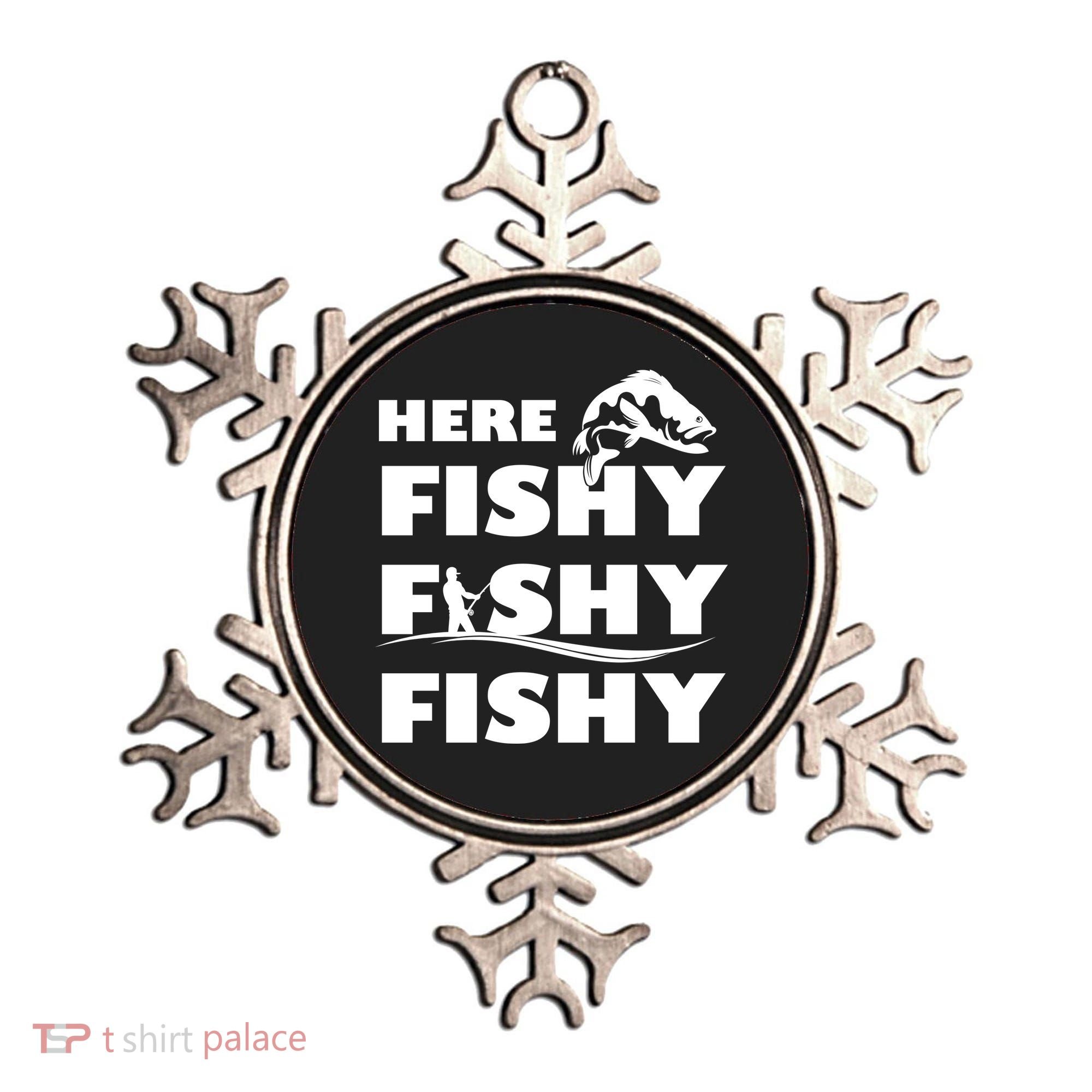 Here Fishy Fishy Fishy Ornament