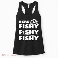 Here Fishy Fishy Fishy Women's Tank Top thumb 0