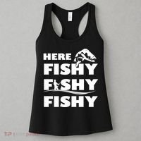 Here Fishy Fishy Fishy Women's Tank Top thumb 3