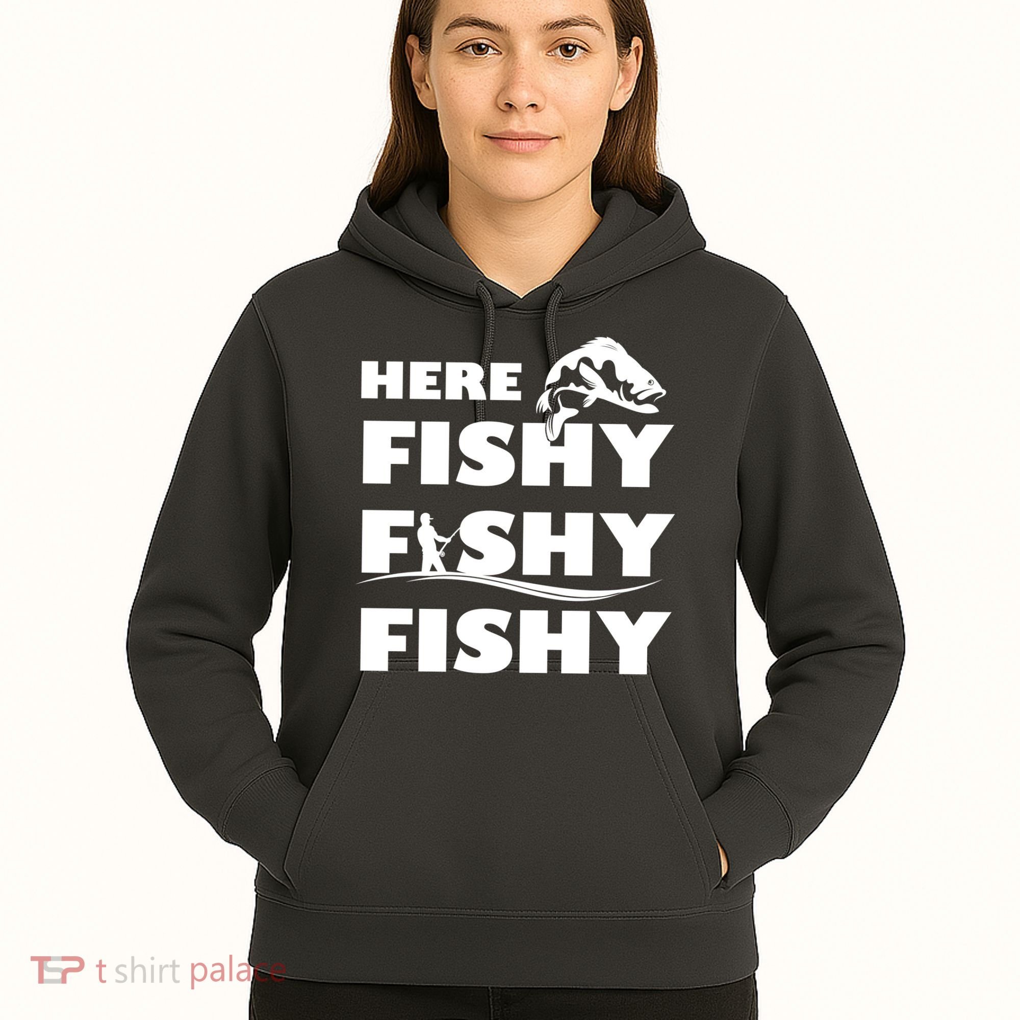 Here Fishy Fishy Fishy Hoodie