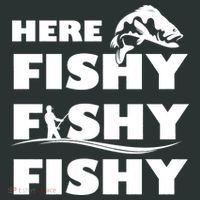 Here Fishy Fishy Fishy Coaster thumb 2