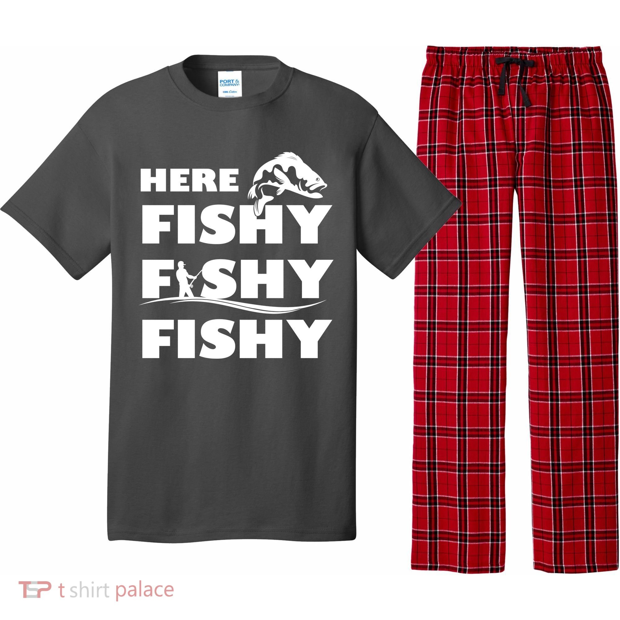 Here Fishy Fishy Fishy Pajama Set