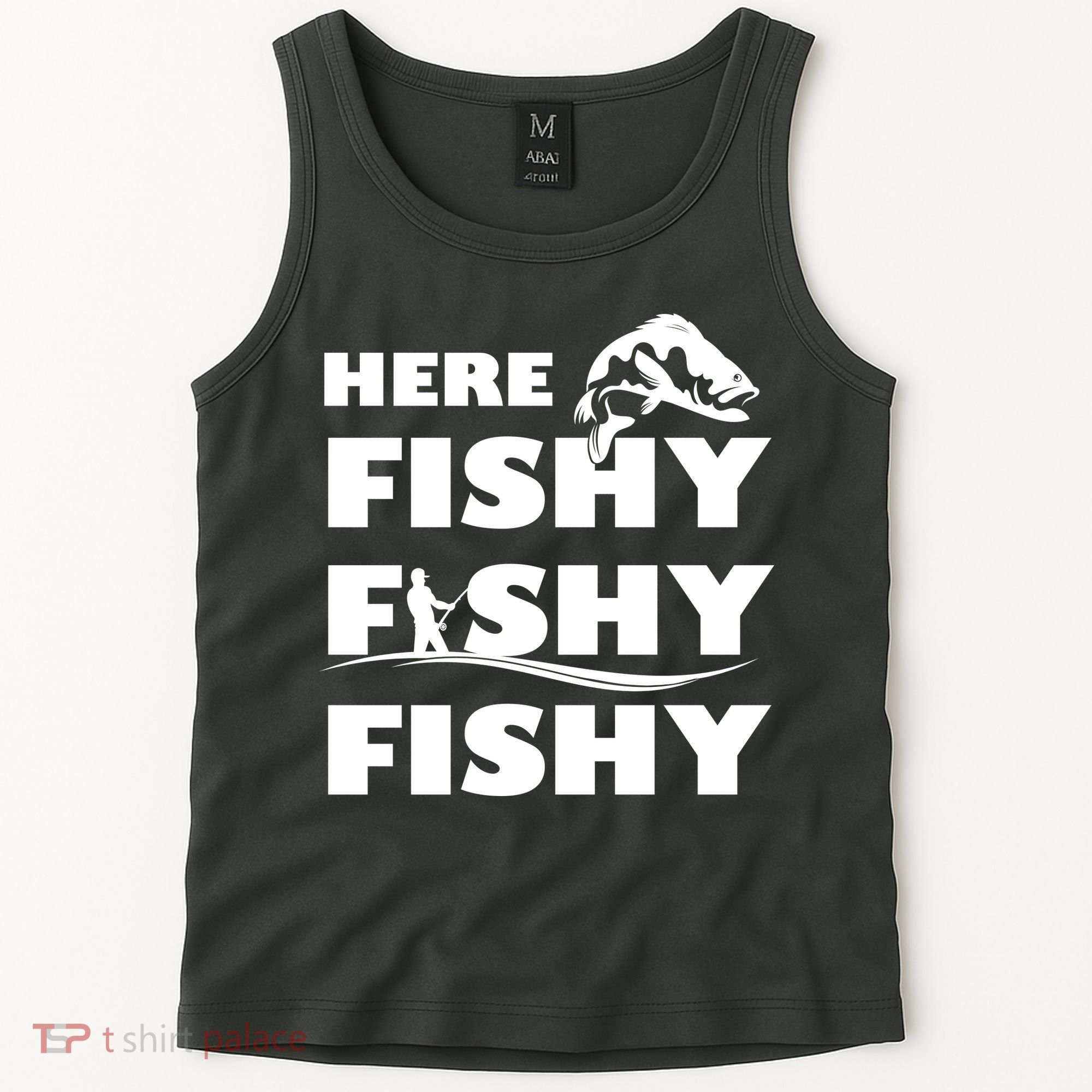 Here Fishy Fishy Fishy Tank Top