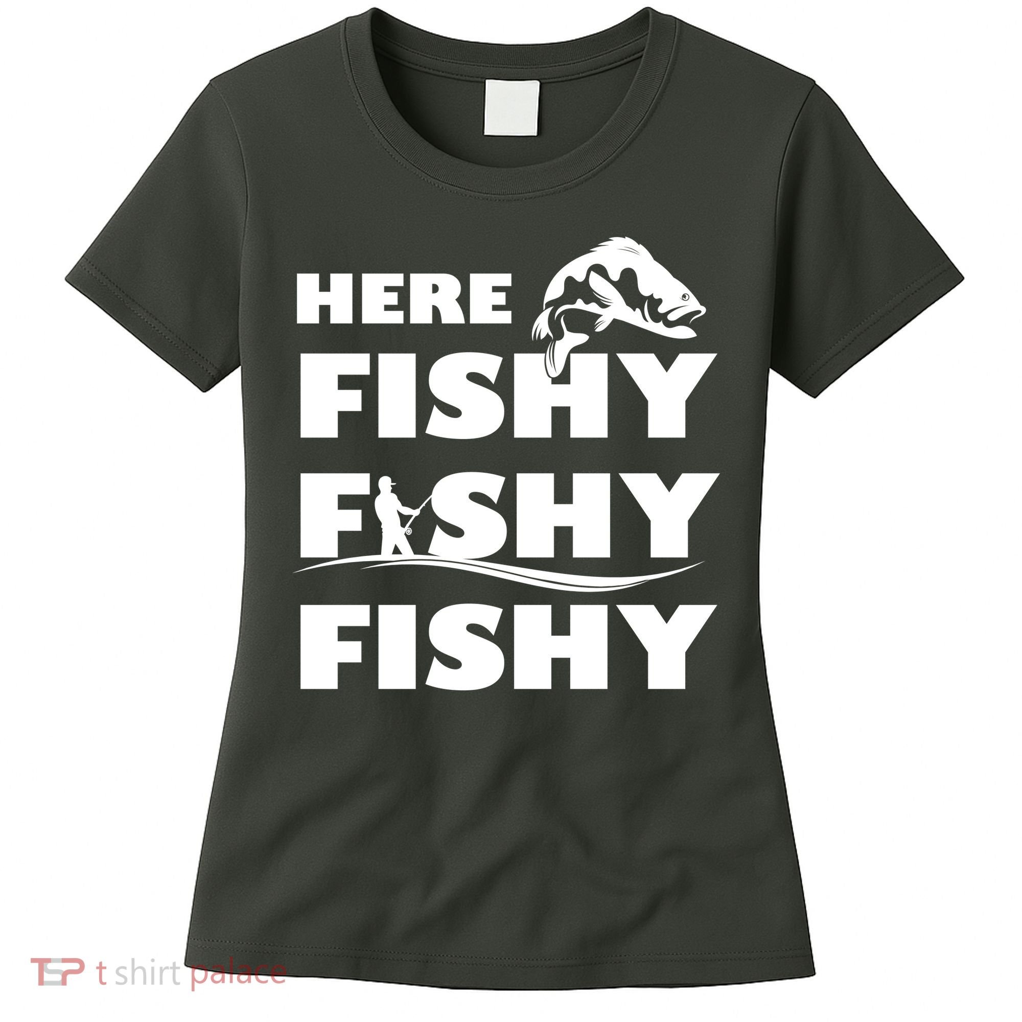 Here Fishy Fishy Fishy Women's T-Shirt