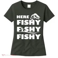 Here Fishy Fishy Fishy Women's T-Shirt thumb 0