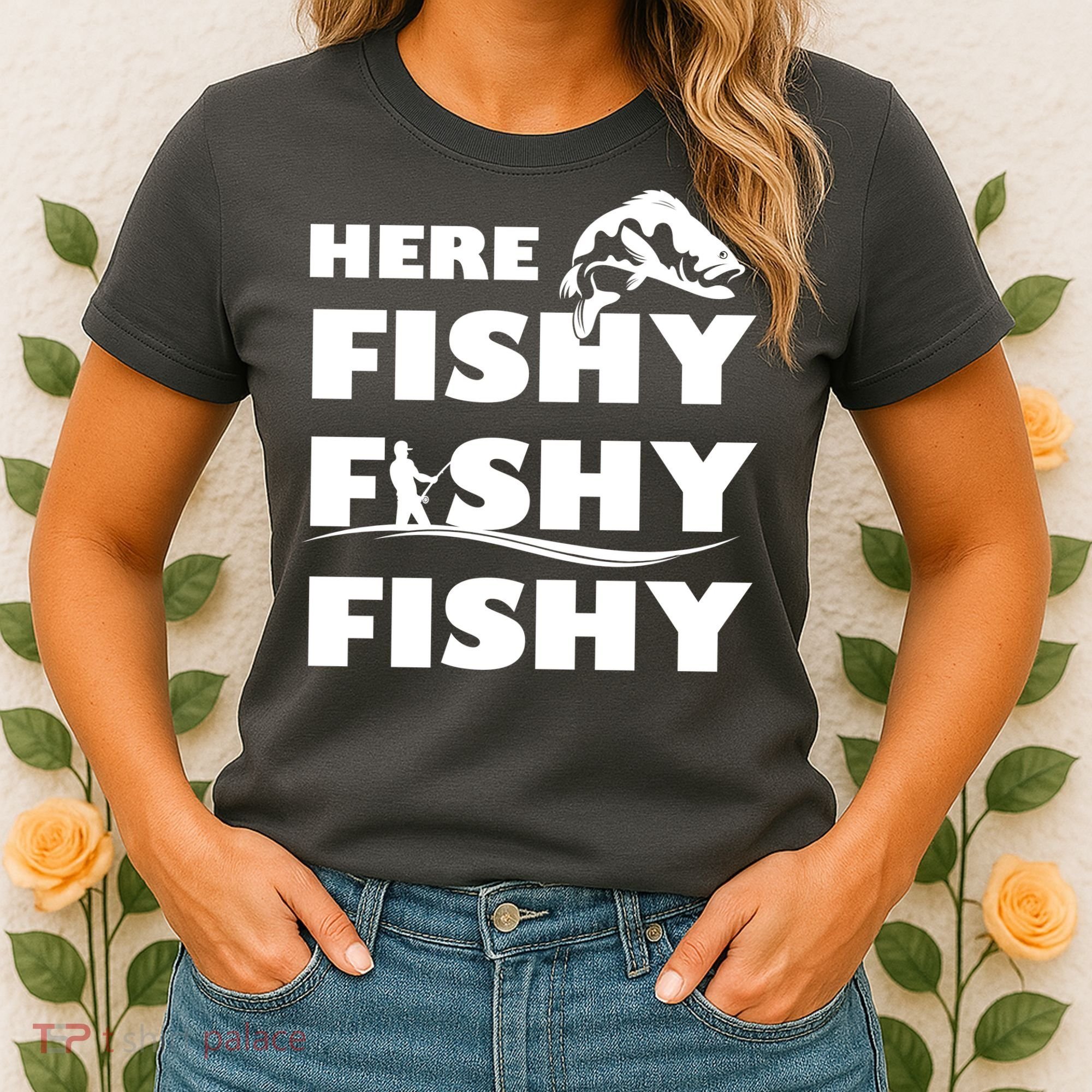 Here Fishy Fishy Fishy Women's T-Shirt