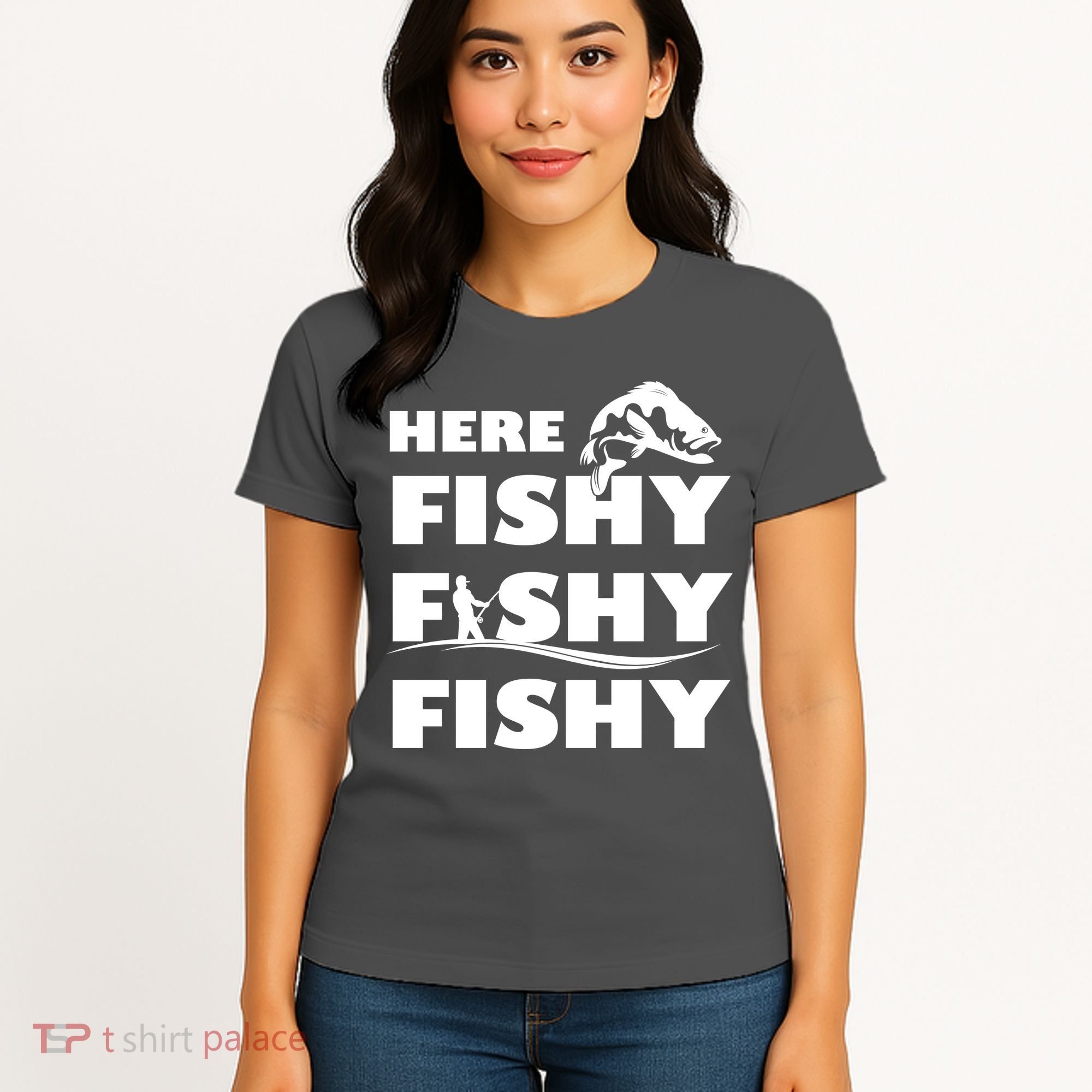 Here Fishy Fishy Fishy Women's T-Shirt