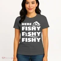 Here Fishy Fishy Fishy Women's T-Shirt thumb 4