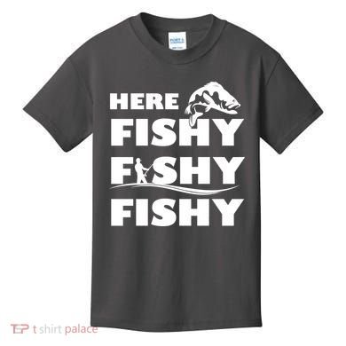 Here Fishy Fishy Fishy Kids T-Shirt