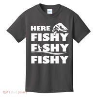 Here Fishy Fishy Fishy Kids T-Shirt thumb 0