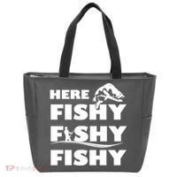 Here Fishy Fishy Fishy Tote Bag thumb 0