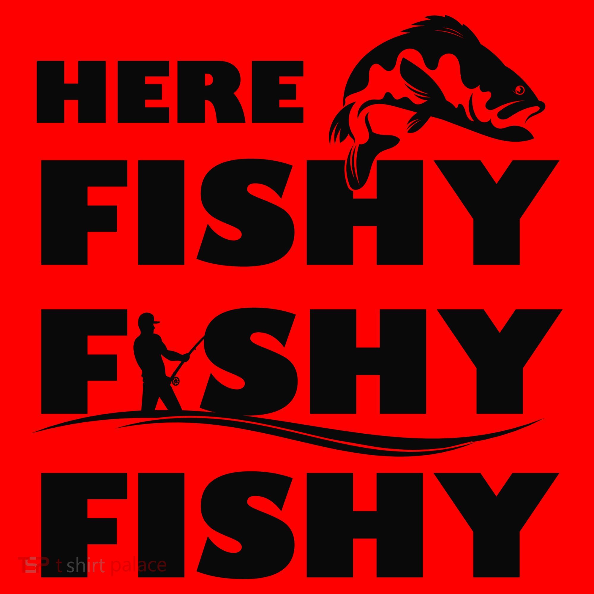 Here Fishy Fishy Fishy Santa Hat