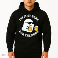 Here For The Boos Funny Halloween Party Hoodie thumb 2