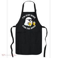 Here For The Boos Funny Halloween Party Apron thumb 0
