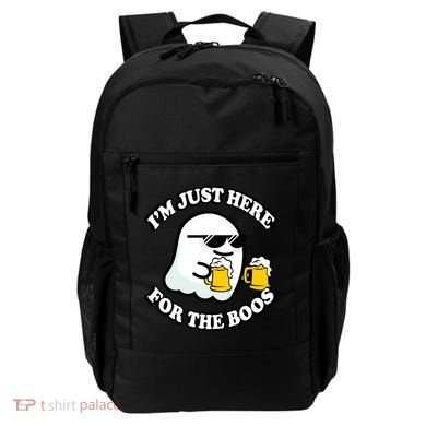 Here For The Boos Funny Halloween Party Backpack