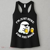 Here For The Boos Funny Halloween Party Women's Tank Top thumb 3