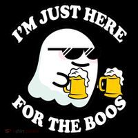 Here For The Boos Funny Halloween Party Women's Tank Top thumb 5