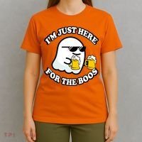 Here For The Boos Funny Halloween Party T-Shirt thumb 4