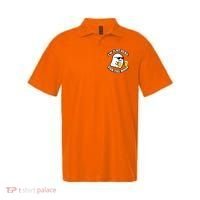 Here For The Boos Funny Halloween Party Polo thumb 0