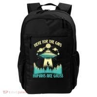 Here For The Cats Humans Are Gross Backpack thumb 0