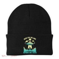 Here For The Cats Humans Are Gross Beanie thumb 0