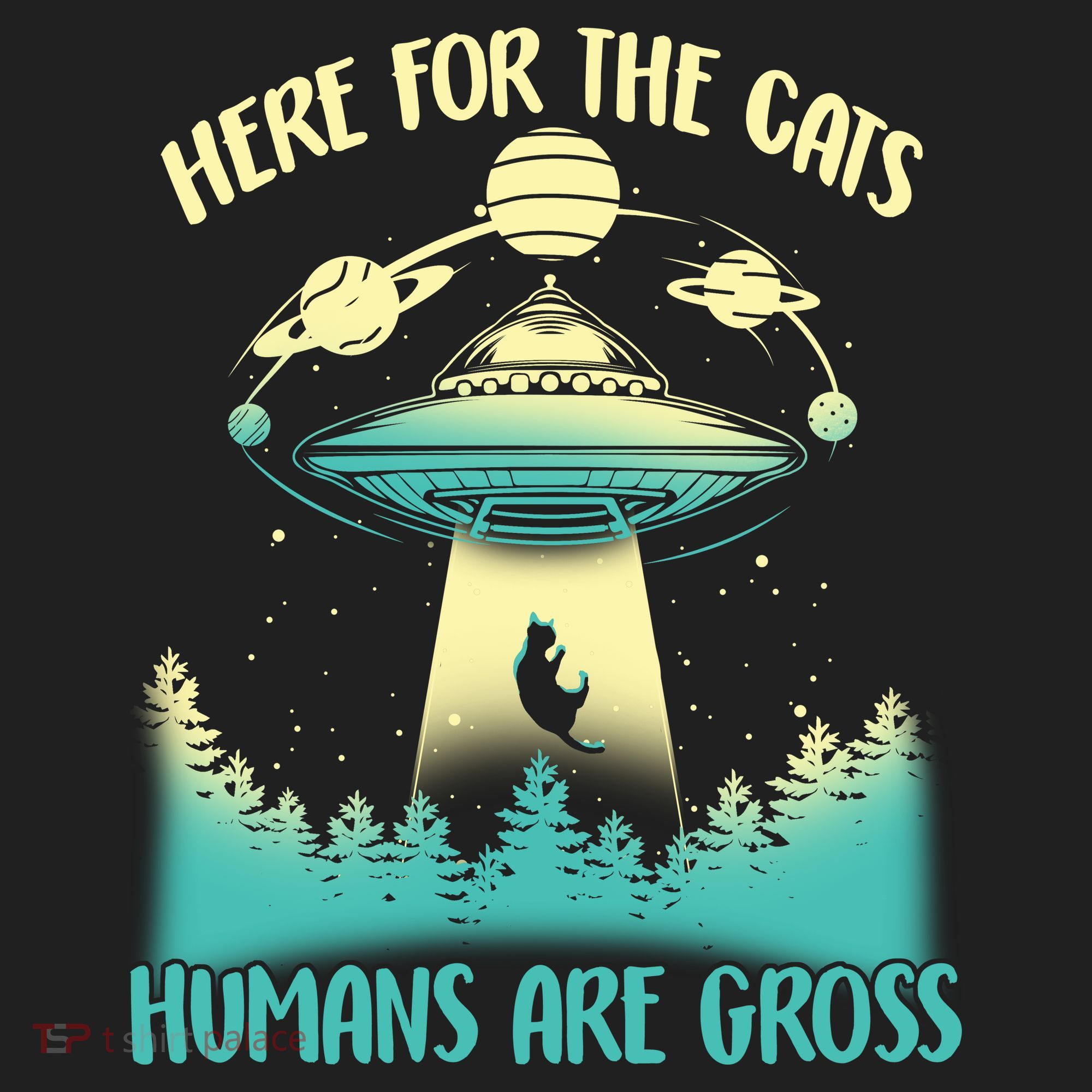 Here For The Cats Humans Are Gross Hat