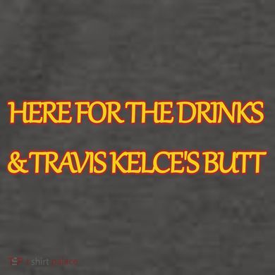 Here For The Drinks Travis Kelce's Butt Kansas City Vector Backpack