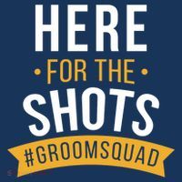 Here For The Shots Groom Squad Tote Bag thumb 4