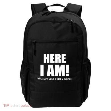 Here I Am! What Are Your Other 2 Wishes? Backpack