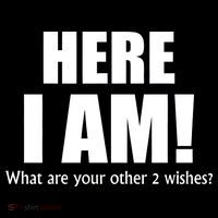 Here I Am! What Are Your Other 2 Wishes? Women's Hoodie thumb 2