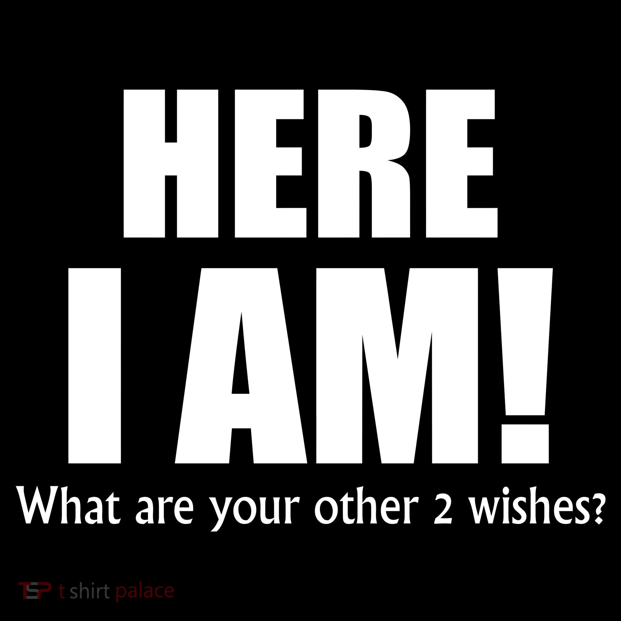 Here I Am! What Are Your Other 2 Wishes? Women's Hoodie