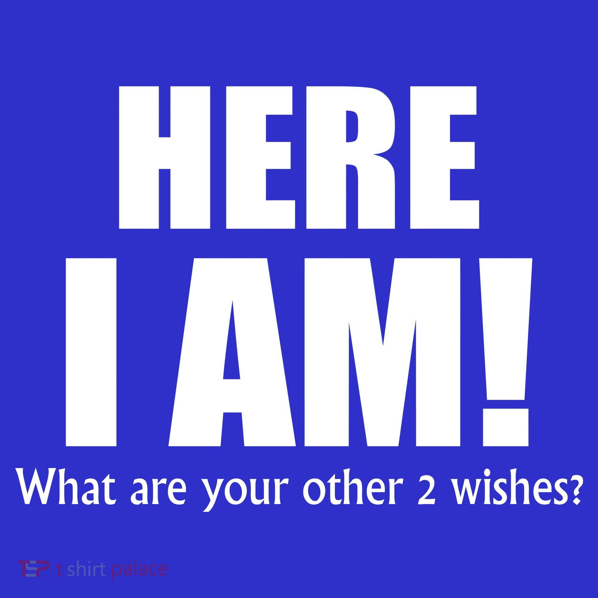 Here I Am! What Are Your Other 2 Wishes? Baby Bodysuit