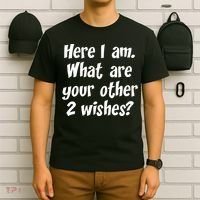 Here I Am, What Are Your Other Two Wishes T-Shirt thumb 6