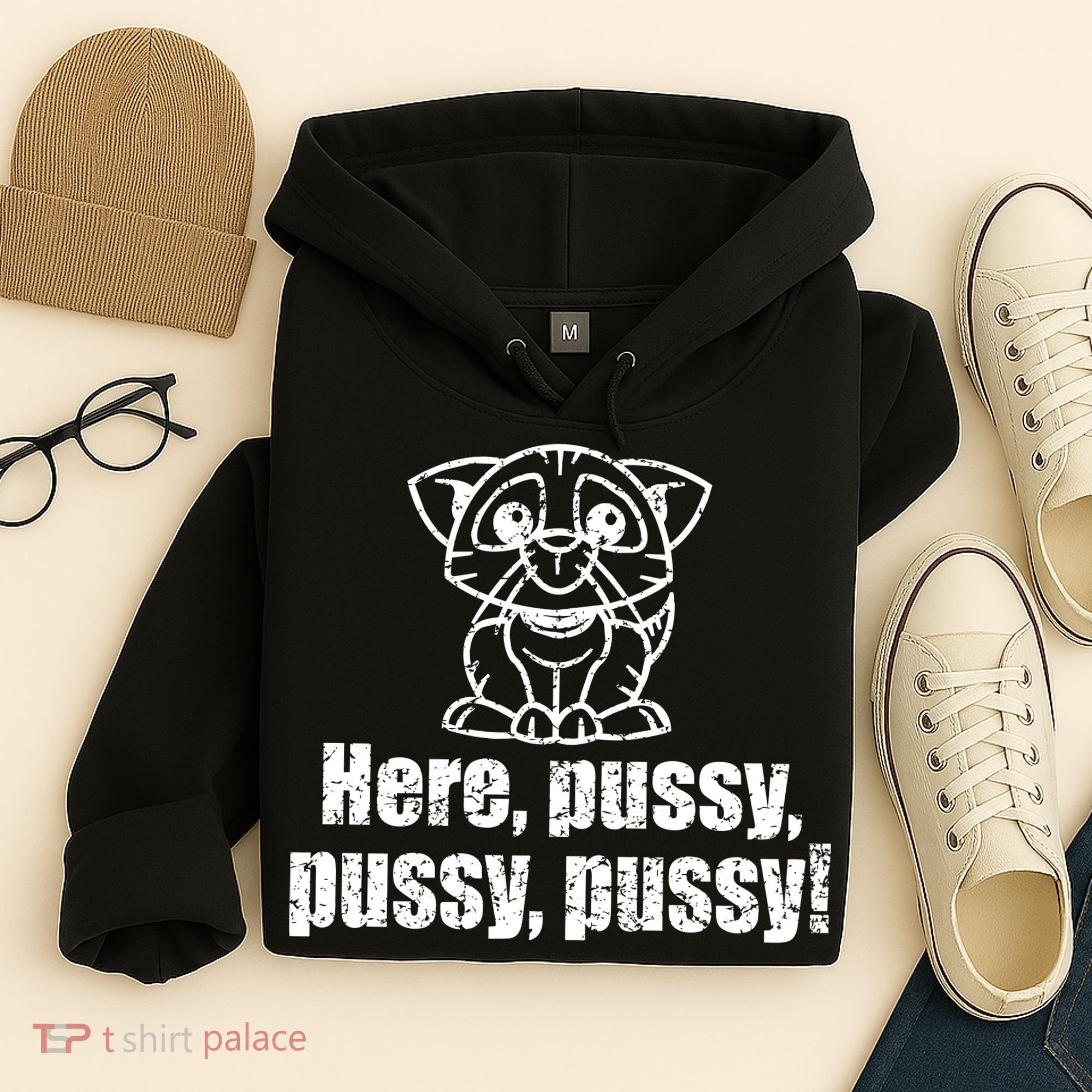 Here Pussy Pussy Pussy Cat Hoodie