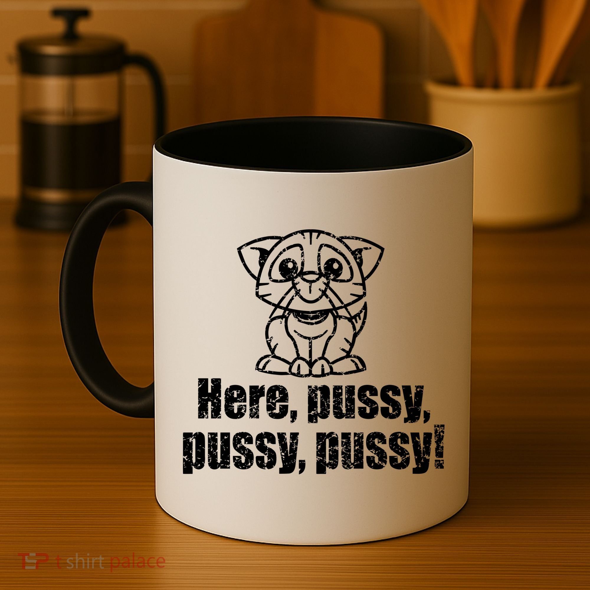 Here Pussy Pussy Pussy Cat Coffee Mug