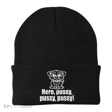 Here Pussy Pussy Pussy Cat Beanie