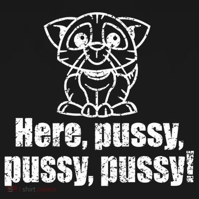 Here Pussy Pussy Pussy Cat Tall Hoodie