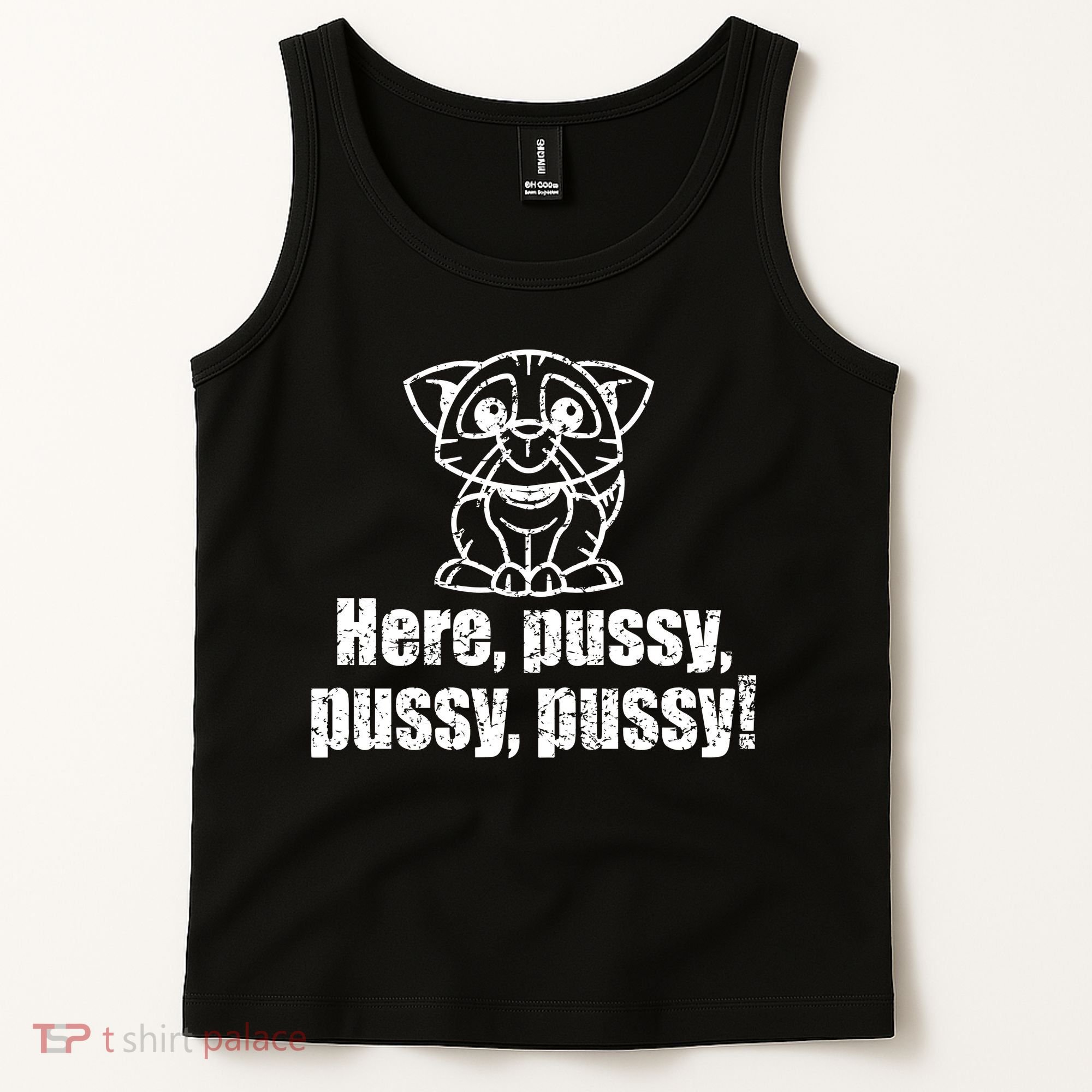 Here Pussy Pussy Pussy Cat Tank Top